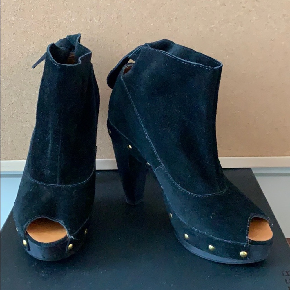 Charlotte Ronson Suede Booties - Picture 7 of 11